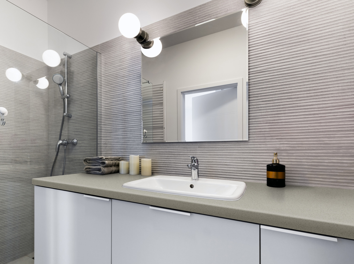 Hushed Gray Bathroom